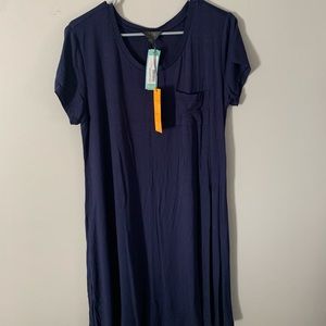 NWT Stitch Fix Navy Blue T-shirt dress